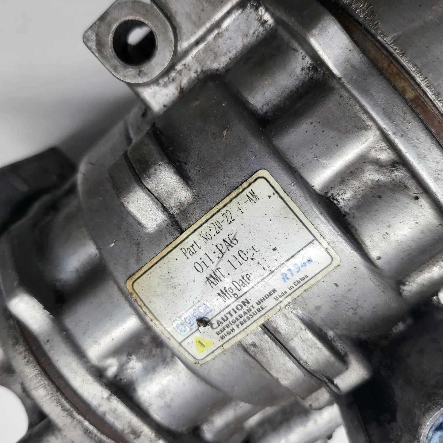 OEM Mazdaspeed 3, 6, CX7 AC compressor ACCOMPNA  S5B9ACC